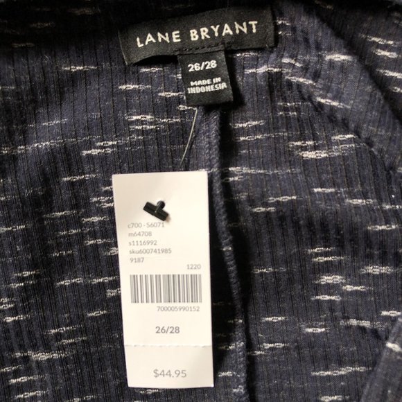 Lane Bryant 26 28 V-Neck Wrap Sweater - Picture 2 of 9